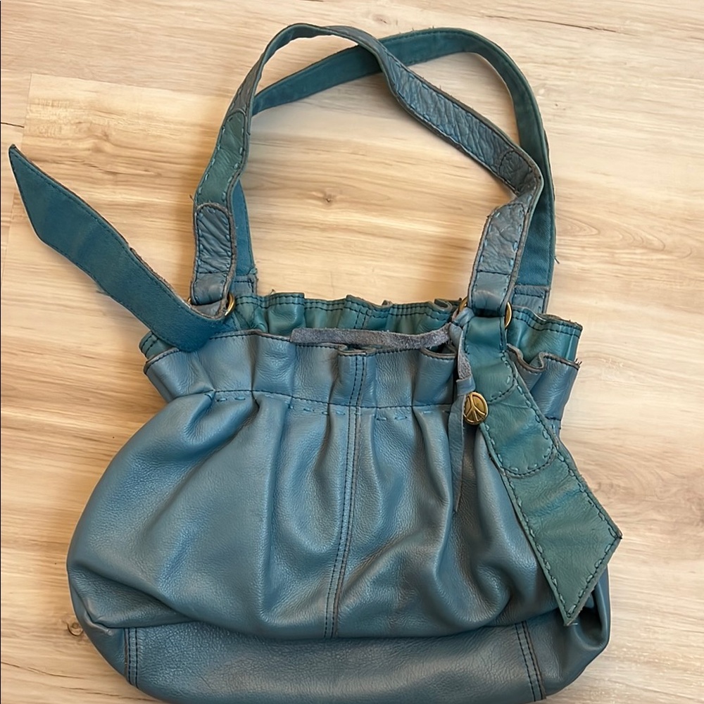 Blue Lucky Brand Leather Women's Bag